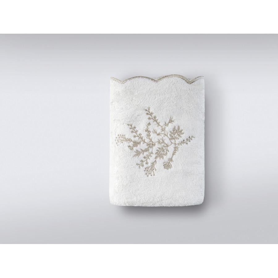 IRYA Махровое полотенце Fenix ekru молочное 90х150 см (2000022253000) - зображення 1