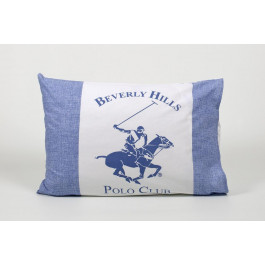 Beverly Hills Polo Club Наволочки  - BHPC 030 Blue 50*70 (2 шт) (svt-2000022228565)