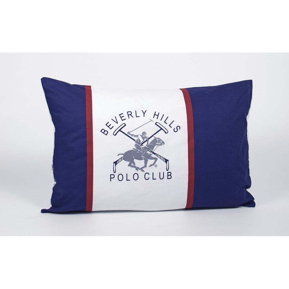 Beverly Hills Polo Club Набор наволочек BHPC ранфорс 001 Dark blue 50х70 см - 2шт. (2000022202428) - зображення 1