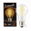 Luxray FIL 8 Вт A60 прозора E27 220 В 2700 К LXF427-A60-2708 - зображення 1