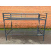 Art Metal Furniture Двоярусне ліжко АМФ-2 200х90 см металеве чорне (288550) - зображення 4