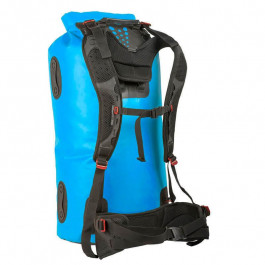 Sea to Summit Hydraulic Dry Pack with harness 120L, blue (AHYDBHS120BL)