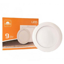 Евросвет LED-R-150-9 9W 4200К круг d150mm встраиваемый