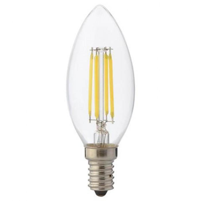 Horoz Electric LED Filament CANDLE-6 6W E14 2700K (001-013-0006-010) - зображення 1