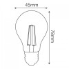 Horoz Electric LED Filament MINI GLOBE-6 6W Е27 4200К (001-063-0006-030) - зображення 2