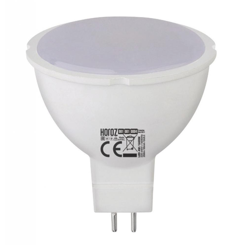 Horoz Electric LED FONIX-4 4W GU5.3 3000К (001 001 00043) - зображення 1