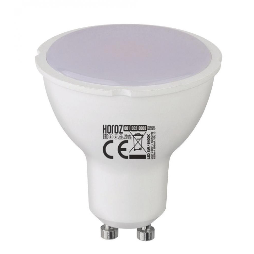 Horoz Electric LED PLUS-8 8W GU10 6400K (001-002-0008-011) - зображення 1