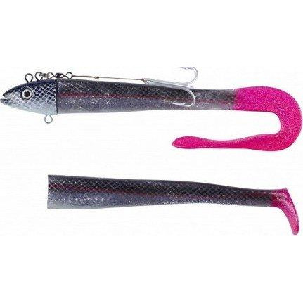 Balzer Adrenalin Arctic Eel / 30cm 400g / Black Silver-glitter with pink tail (13931 403) - зображення 1