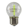 Velmax LED V-Filament-G45 2W E27 зеленая (21-41-33) - зображення 2