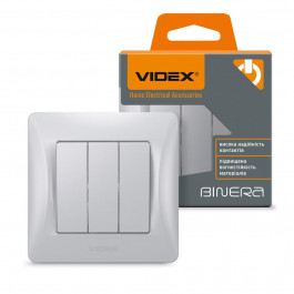 VIDEX Binera срібний шовк (VF-BNSW3-SS)