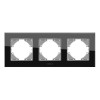 VIDEX Binera чорне скло (VF-BNFRG3H-B) - зображення 2