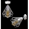 MSK Electric Накладной светильник NL 538-1W GRID, белый (NL 538-1 W) - зображення 5