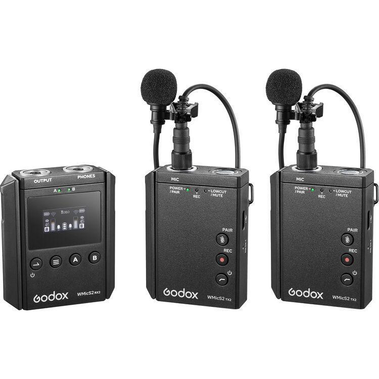 Godox WMicS2 UHF Wireless Microphone System (WMICS2 KIT 2) - зображення 1