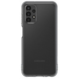 Samsung A135 Galaxy A13 Soft Clear Cover Black (EF-QA135TBEG)