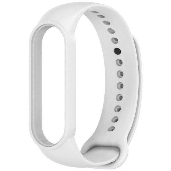 Xiaomi Ремінець до фітнес-браслету  Mi Band 6 Silicone White - зображення 1