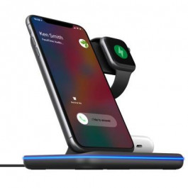 Gelius Pro GP-AWC01 Wireless Charger 3in1 15W Black