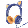 Hoco W36 Cat Ear Midnight Blue (770400) - зображення 2