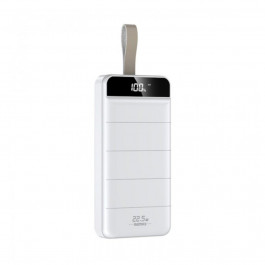 REMAX Leader Series 22.5W Multi-compatible Fast Charging Power Bank 30000mah RPP-183 White