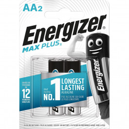 Energizer AA bat Alkaline 2шт Max Plus (7638900423181)