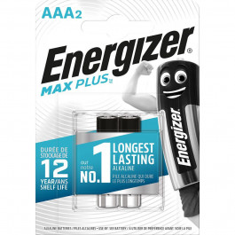 Energizer AAA bat Alkaline 2шт Max Plus (E301321300)