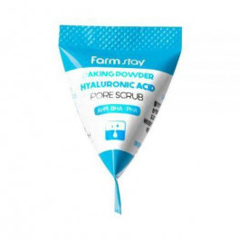 FarmStay Скраб для лица с гиалуроновой кислотой  Baking Powder Hyaluronic Acid Pore Scrub 7g (FS0114)