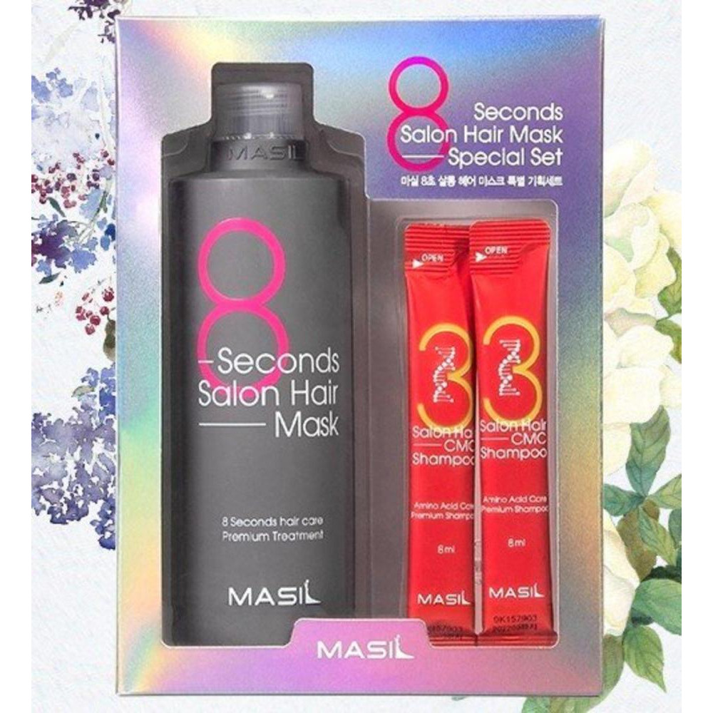 MASIL Набор для ухода за волосами  8 Seconds Salon Hair Set (mask/350ml + shm/2*8ml) - зображення 1
