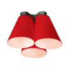 Lumin'Arte Потолочный светильник MESSINA 100/3 RED E27 - зображення 1
