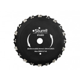 Sturm Диск цепной для триммера  230-20-25,4мм (BTA003)