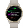 Garmin Venu 2S Light Gold Stainless Steel Bezel with Light Sand Case and Silicone Band (010-02429-01/11) - зображення 4