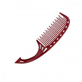 Y.S.Park Красная расческа для покраски волос  Shampoo and Tint 225 мм. Серии YS 605