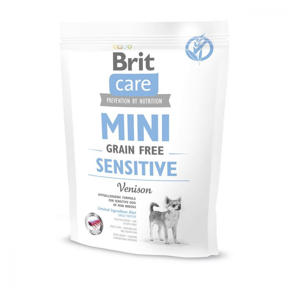 Brit Care Grain-free Mini Sensitive 0,4 кг - зображення 1