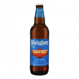 Уманьпиво Пиво  Waissburg Світле, 4,7%, 0,5 л (459000) (4820009940512)