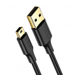 UGREEN US132 USB Type-A 2.0 to Mini USB 1m Black (10355)