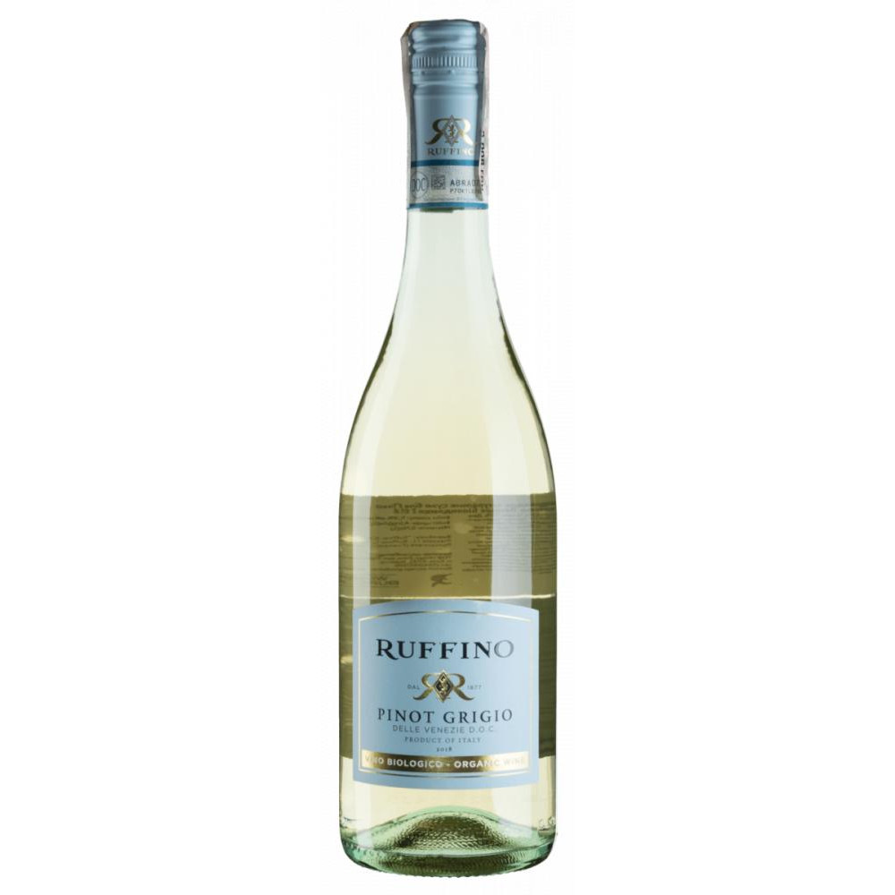 Ruffino Вино  Pinot Grigio delle Venezie Органічне біле, сухе, 11,5% 0,75 л (8001660251841) - зображення 1