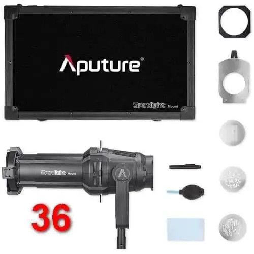Aputure Spotlight Mount Set with Lens (SPOTLIGHT36SET) - зображення 1