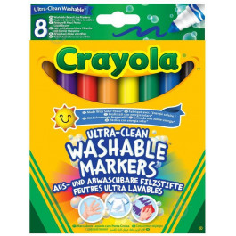 Crayola Набор фломастеров широкая линия (ultra-clean washable), 8 шт  256348.012
