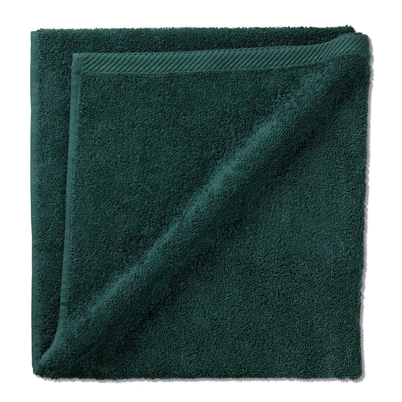KELA Полотенце махровое Ladessa 50x100 см темно-зеленый (23274) - зображення 1