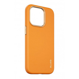 Blueo Leather Case для iPhone 14 Pro Max с MagSafe Orange (B52-I14PMOR)