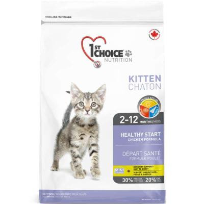 1st Choice Kitten Healthy Start 5,44 кг ФЧККН544 - зображення 1