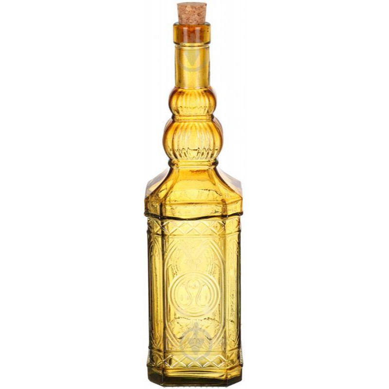 San Miguel Ваза скляна жовта MIGUELETE 700 мл (8435456433140) - зображення 1