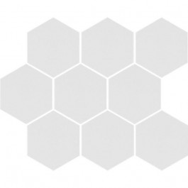CERRAD Мозаїка Heksagon Cambia White LAP 275x334x8  (5902510806750)