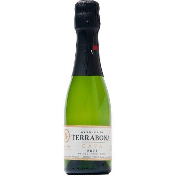 Maschio dei Cavalieri Ігристе вино Marques de Terrabona Cava Brut біле сухе 0.2л (VTS3171320) - зображення 1