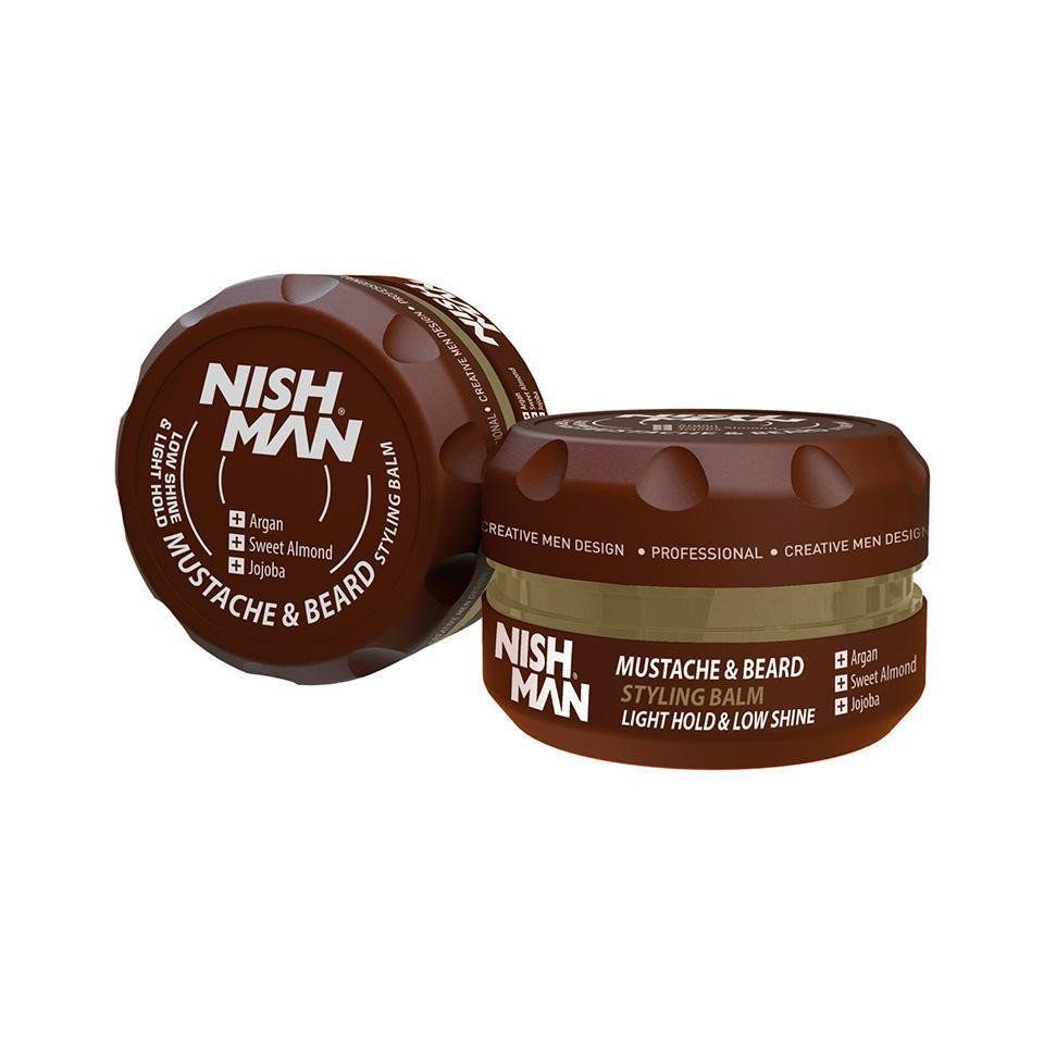 Nishman Бальзам для бороди та вусів  Beard & Mustache Styling Balm, 30 мл - зображення 1