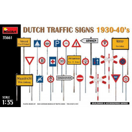 MiniArt Нідерландські дорожні знаки 1930-40-х років (MA35661)