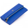 ST Leather Клатч конверт з кишенею для мобільного шкіряний жіночий  19268 Синій - зображення 1