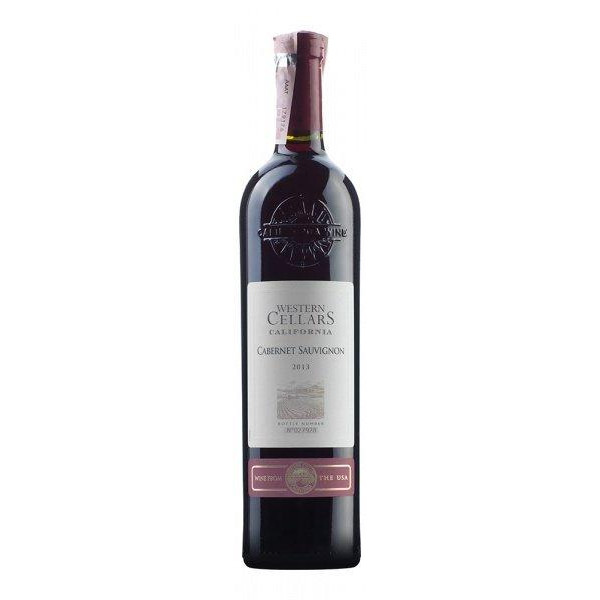 Les Grands Chais de France Вино Western Cellars Cabernet Sauvignon червоне сухе 0.75л (VTS1312720) - зображення 1