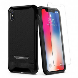   Spigen iPhone X Reventon Jet Black 057cs22650