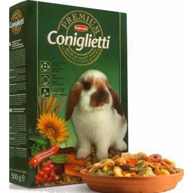 Padovan Premium Coniglietti 0,5 кг PP00291 - зображення 1
