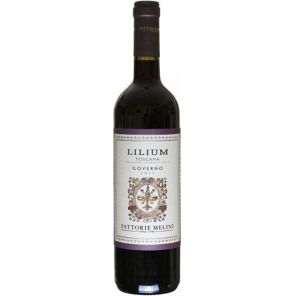 Melini Вино  Lilium Toscana IGT Governo червоне сухе 0.75л (VTS2002410) - зображення 1