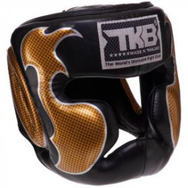 Top King Шолом боксерський з повним захистом Empower TKHGEM-01 / розмір S, чорний/золотий